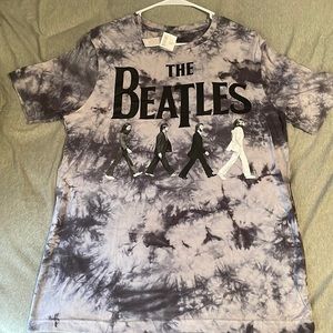 The Beatles Tie Dye Medium T Shirt
